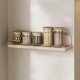 thumbnail image 2 of Caja de almacenamiento semitransparente montada en la pared | Organizador de estante de especias de cocina | Estante para cuchillos para verduras | Estante acrílico de plástico | para puertas de, 2 of 7
