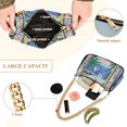 thumbnail image 2 of FORMRS Womens Shoulder Bag with Chain Strap Clutch Purse Cute Tote Handbag, Pink Seaside, 2 of 7