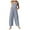 Blue, variant on ICHUANYI Women Fashion Loose Jumpsuit Casual Suspender Pants Wide Leg Solid Overalls