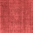 thumbnail image 1 of Ahgly Company Indoor Square Oriental Red Industrial Area Rugs, 6' Square, 1 of 4