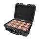 thumbnail image 1 of * Caja de colección de relojes, maleta de viaje para exhibir relojes, regalo de San Valentín con cerradura 12 ranuras, 1 of 9