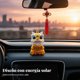 thumbnail image 4 of Abbraccia León Danza solar cabeza oscilante, adorno chino auspicioso para coche, diseño animado, regalo creativo, 4 of 6