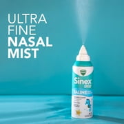 Vicks Sinex Baby Saline Nasal Spray, Drug-Free Nasal Decongestant for Babies Sinus Relief, 5 oz