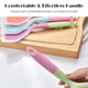 thumbnail image 4 of Espátula de silicona de grado alimenticio, espátula segura, espátula de cocina antiadherente Irfora Morado, 4 of 7