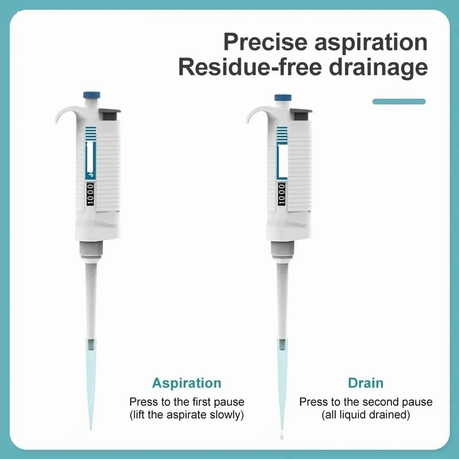 Single Channel Pipette Used For Laboratory Liquid Collection , High-Accurate