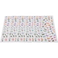 thumbnail image 2 of 5 Sheets Butterfly Stickers Nails Art Stickers Self Adhesive Nail Sticker Nail Decals Nail Art Supplies, 2 of 3