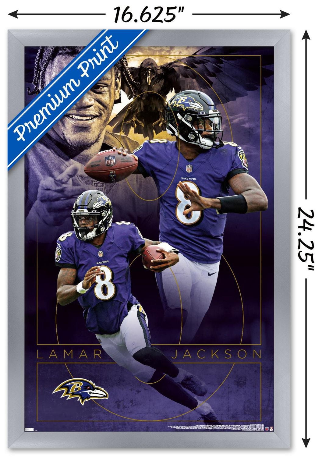 NFL Corbeaux de Baltimore - Lamar Jackson 20