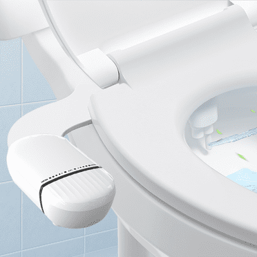 ZOWWKLLY Bidet Attachment for Toilet, Non-Electric Ultra-Slim Bidet Sprayer, Bidets for Existing Toilets，Dual Nozzle (Rear/Feminine Wash) with Adjustable Cold Fresh Water Pressure