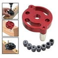 thumbnail image 3 of GUOOL kit de Perceuse de Poche Auto-Centrant Rouge Option1 Rouge, 3 of 9