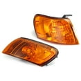 thumbnail image 6 of Pair Orange Front Parking Corner Light For Corolla AE100 AE101 E100 1993-1997, 6 of 9