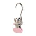thumbnail image 2 of EGNMCR Bacs de Rangement, Conteneurs de Rangement en Caoutchouc Souple Cintres pour Pantalons Clips Organisateur de Placards Multi-Usage en Acier Inoxydable Antidérapant Sans Trace Clip pour Jupes Jeans Acier Inoxydable Clips, 2 of 6