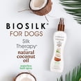 thumbnail image 3 of Champú para perros BioSilk Silk Therapy con aceite de coco orgánico, 3 of 8