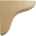 thumbnail image 3 of Ekena Millwork 1 3/4"W x 5 1/2"D x 5 1/2"H Eaton Wood Bracket, Cherry (6-Pack), 3 of 4