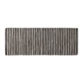 thumbnail image 1 of DARK BROWN SLIM STRIPE COTTON CHINDI RUG 2FT 3INx6FT, 1 of 1