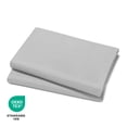 thumbnail image 7 of Bare Home Pillowcase Set - Premium 1800 Collection - Double Brushed - Ultra Soft - Toddler Size, Cloud Gray, 2 Count, 7 of 7