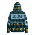 thumbnail image 4 of Pet Pouch Hoodie for Women, Snowflake Pullover Sweatshirt with Cuddle Pouch Dog Carrier Pocket, 4 of 5