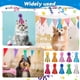 thumbnail image 2 of 10 Unidades De Sombreros Mini Para Perros Pequeños Mini Sombreros Para Peluches Diadema Ajustable Coloridos Sombreros Festivos Sombreros De Cumpleaños Para Perros, 2 of 6