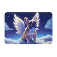 thumbnail image 2 of Uemuo Night Sky Winged French Bulldog Printed Door Mat Indoor Doormat 16"x24",Front Back Door Mats Non Slip Entrance Rugs,Inside Doormats for Entryway, 2 of 9