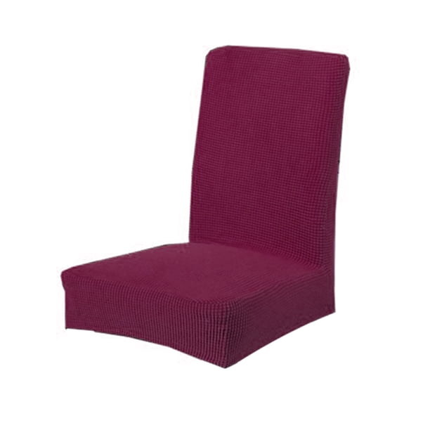 Matsuzay 2 piezas de fundas para sillas divididas de grano de maíz, funda protectora sólida resistente al desgaste, Protector exterior, elementos Decoración del hogar Morado oscuro Matsuzay HA012477-03