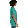thumbnail image 2 of Hanes Pocket T-Shirt Unisex Garment Dyed Cotton Short Sleeve Tee Crewneck Ringspun Cotton, 2 of 4