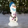 thumbnail image 2 of Disney's Frozen Olaf blow mold 24 inches tall by Gemmy Industries, 2 of 4