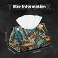 thumbnail image 5 of Logiee Whimsical Cats Night Cafe Print Tissue Box Cover,Stylish Tissue Box Holder Decorative Tissue Cover for Bathroom Toilet Bedroom Living Room Table Desk Office, 5 of 7