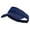 Navy, variant on Perch Fish Embroidered Athletic Jersey Mesh Sports Visor - White OSFM