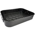 thumbnail image 4 of Gibson Top Roast 16" X 12" X 3" Roaster W/Metal Rack, 4 of 5