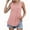 Pink, variant on JGGSPWM Loose Fit Ribbed Tank Tops for Women Crew Neck Sleeveless Summer Casual Lightweight Knit Sweater Shirts Black XL
