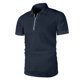 thumbnail image 4 of Camisetas casuales de manga corta para hombre: cuello redondo, mezcla ligera y suave, transpirables para el confort diario en verano., 4 of 5