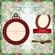 thumbnail image 2 of Adornos artesanales de madera Jetec, 60 unidades, 12 x 4 cm, Buffalo Plaid, 2 of 7
