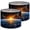 Color 2, variant on Drum Lamp Shades Set of 2 Gray Gold Marble Tones Accents Soft Flowing Lines Smooth Subtle 13"x13"x10" Large Lampshades for Table Lamps Floor Lamps Replacement Linen Lamp Shade Easy Assembly