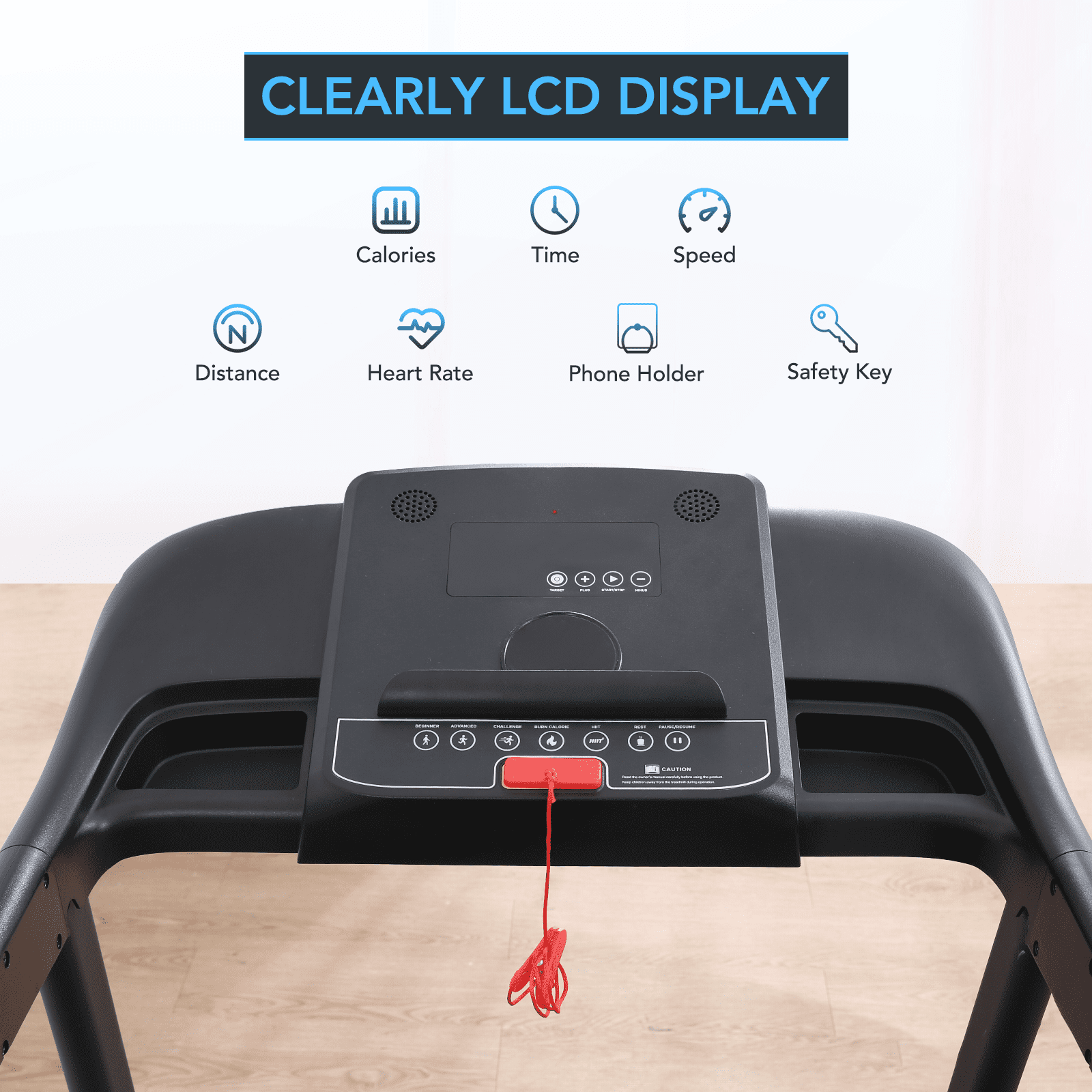 Buy MaxKare Electric Treadmill with Voice Control Folding Treadmill