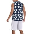 thumbnail image 2 of Sikiie Swan Basketball Jersey Reversible Men's Mesh Athletic Sports Shirts Training Practice S-4XL4X-Large, 2 of 6