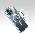 thumbnail image 4 of For iPhone 11 (XI6.1) TRUE Transparent (Magnetic Circle) Shockproof Hybrid - Clear, 4 of 5