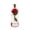 C, variant on Recordable Christmas Tree Message in a Bottle Ornament, Voice Recording Holiday Keepsake with Playback, Snowy Scene Glass Bottle Decoration for Tree and Home (A)