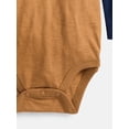 thumbnail image 3 of Wonder Nation Baby Boys' Graphic Cotton Bodysuit with Long Raglan Sleeves, Sizes 0M-24M, 3 of 3
