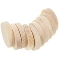 thumbnail image 3 of Arborister 10Pcs Wood Circles Craft for Kids (1X5cm), 3 of 10