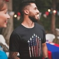 thumbnail image 2 of American Flag Independence Day T-Shirt, 2 of 3