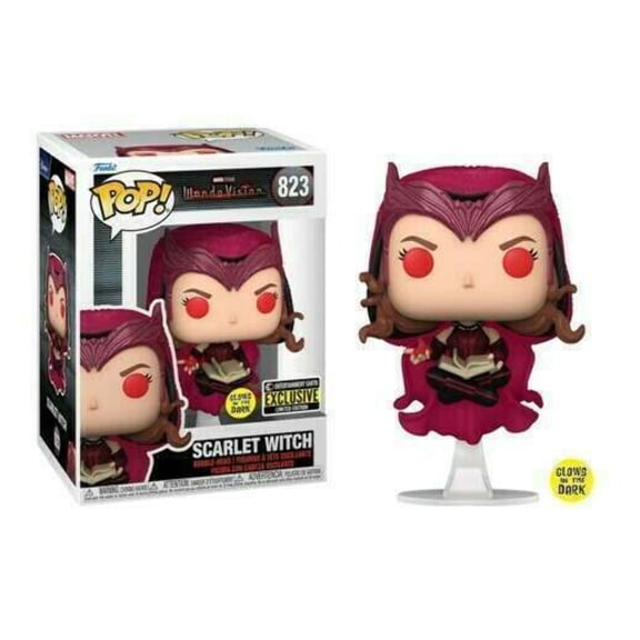 Collectible Funko POP! Wanda Vision: Scarlet Witch (GiTD)(Entertainment Earth) #823