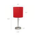 thumbnail image 3 of LimeLights Stick Lamp with USB charging port and Fabric Shade, 3 of 8