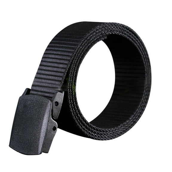 Milisten Waist Belt Nylon Adjustable Airport-Friendly Belt for Daily Use 1 Piece
