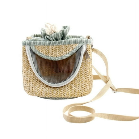 XROMTBEM Portable Small Pet Carrier Breathable Outdoor Travel Hedgehog Hamsters Carrying Storage Shoulder Bag Sleeping Pouch