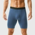 thumbnail image 5 of UoCefik Men's Breathable Soft Boxer Briefs Pack - Stretchy, Long Leg,Comfort Fit for Casual Wear,Blue XXL, 5 of 5