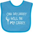 thumbnail image 3 of Inktastic One Day, Daddy Will Be My Caddy Kids Golfing Boys or Girls Baby Bib, 3 of 4