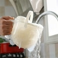 thumbnail image 1 of Rice Washing Bowl Kitchen Tool Efficient Draining Convenient Use for Daily Cooking, White, 1 of 6