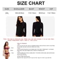 thumbnail image 2 of Women's Swim Shirts Long Sleeve Rash Guard Sun Protection Swimsuit Top, 2 of 7