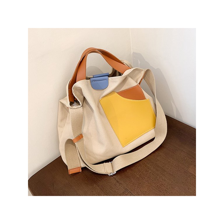 Multi Pocket Nylon Totes Handbag Large Shoulder Bag Travel Purse Bags for Women