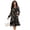 Camo Leaf Prints, variant on Dress for Women with Pockets V-Neck Casual Dresses Long Sleeve with Pockets Midi Dresses Fashion Clothing, Leaf Camouflage Print, Size Large