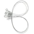 thumbnail image 6 of OUNONA 4 Pcs Wire Hanging Rope Hanging Picture Accessories 100.00X1.90X0.90CM Silver, 6 of 8